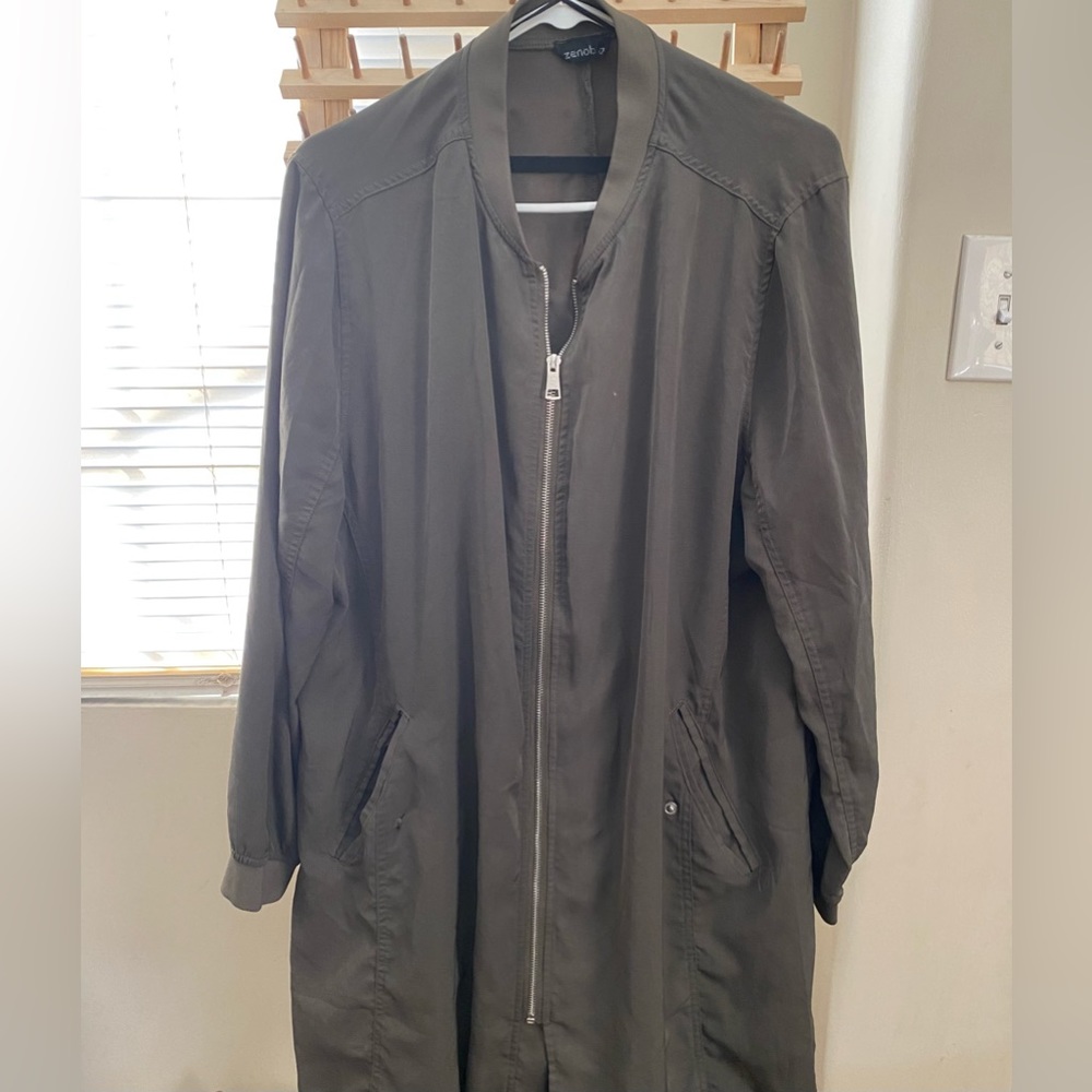 COPY - Olive green mid jacket